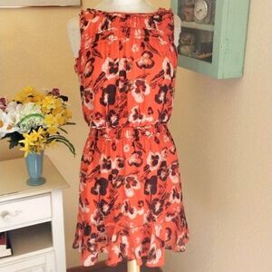 Max Studio Special Products Orange Dress